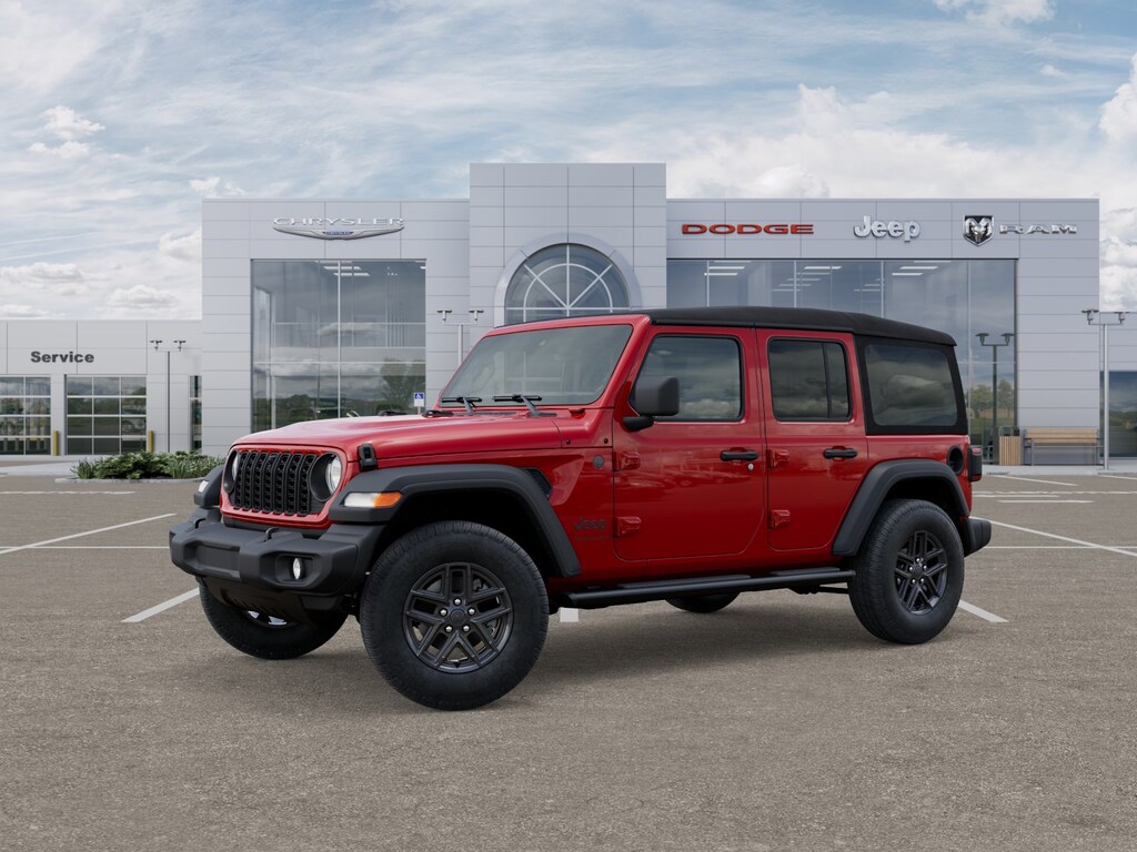 New 2025 Jeep Wrangler 4-DOOR SPORT S Sport Utility