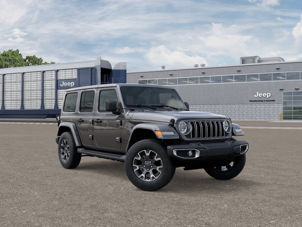 New 2025 Jeep Wrangler 4-DOOR SAHARA Sport Utility
