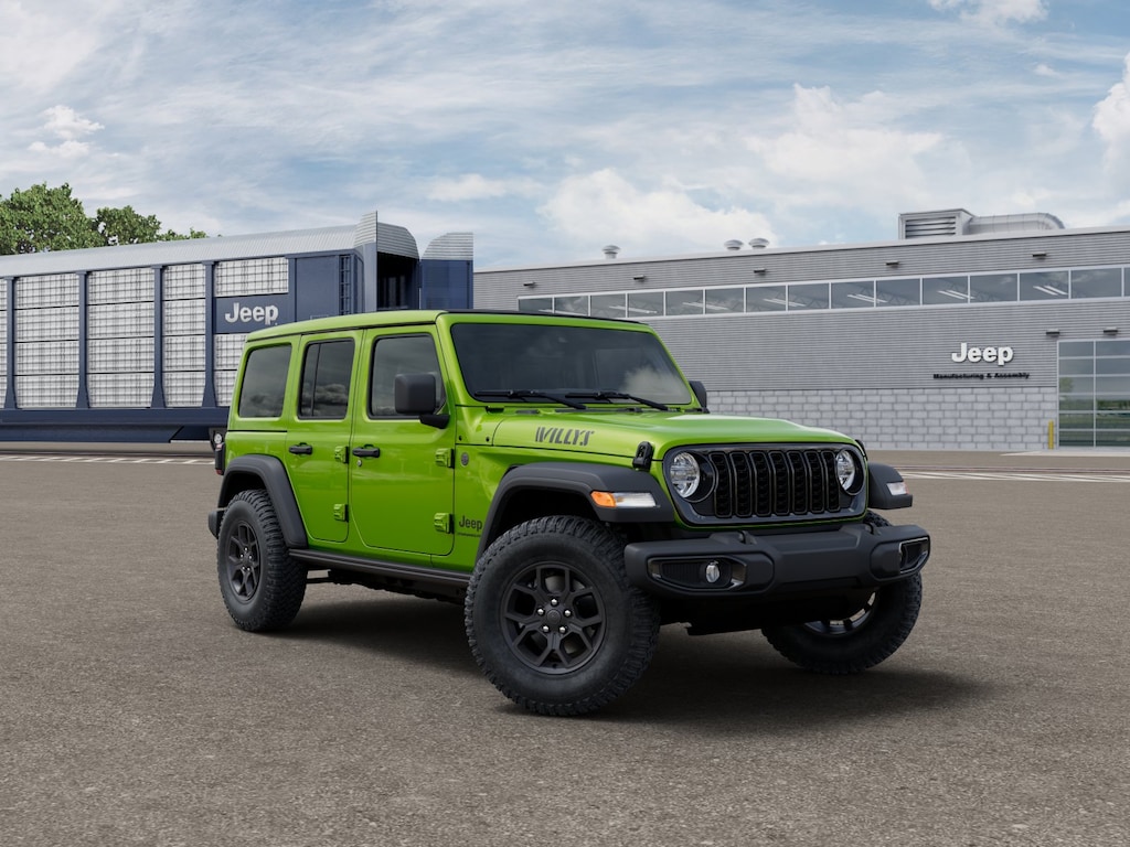 New 2026 Jeep Wrangler 4-DOOR WILLYS Sport Utility