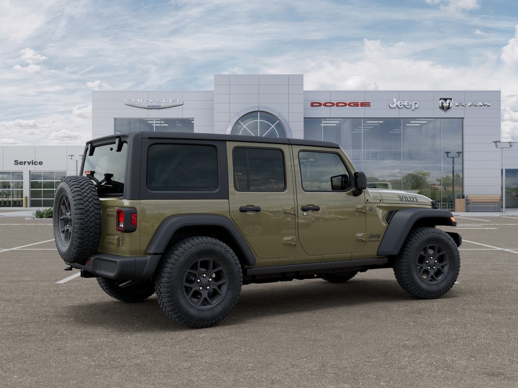 New 2026 Jeep Wrangler 4-Door Willys 4x4 SUV