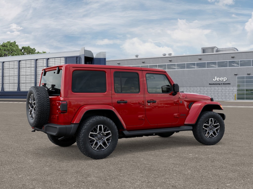 New 2025 Jeep Wrangler 4-DOOR SAHARA Sport Utility