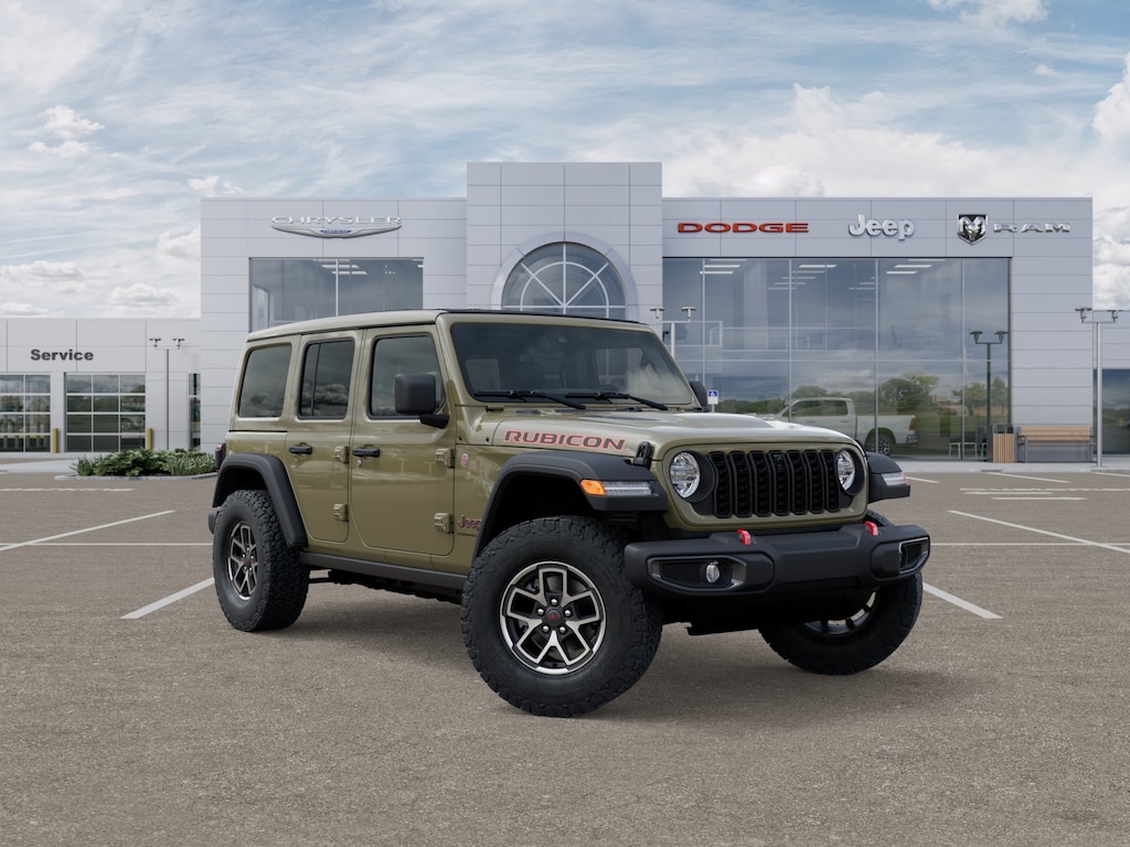 New 2025 Jeep Wrangler 4-DOOR RUBICON Sport Utility