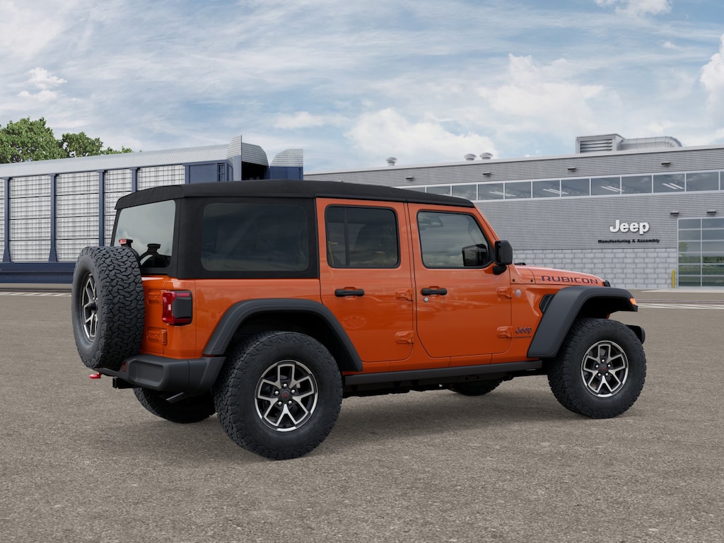 New 2025 Jeep Wrangler 4-DOOR RUBICON Sport Utility