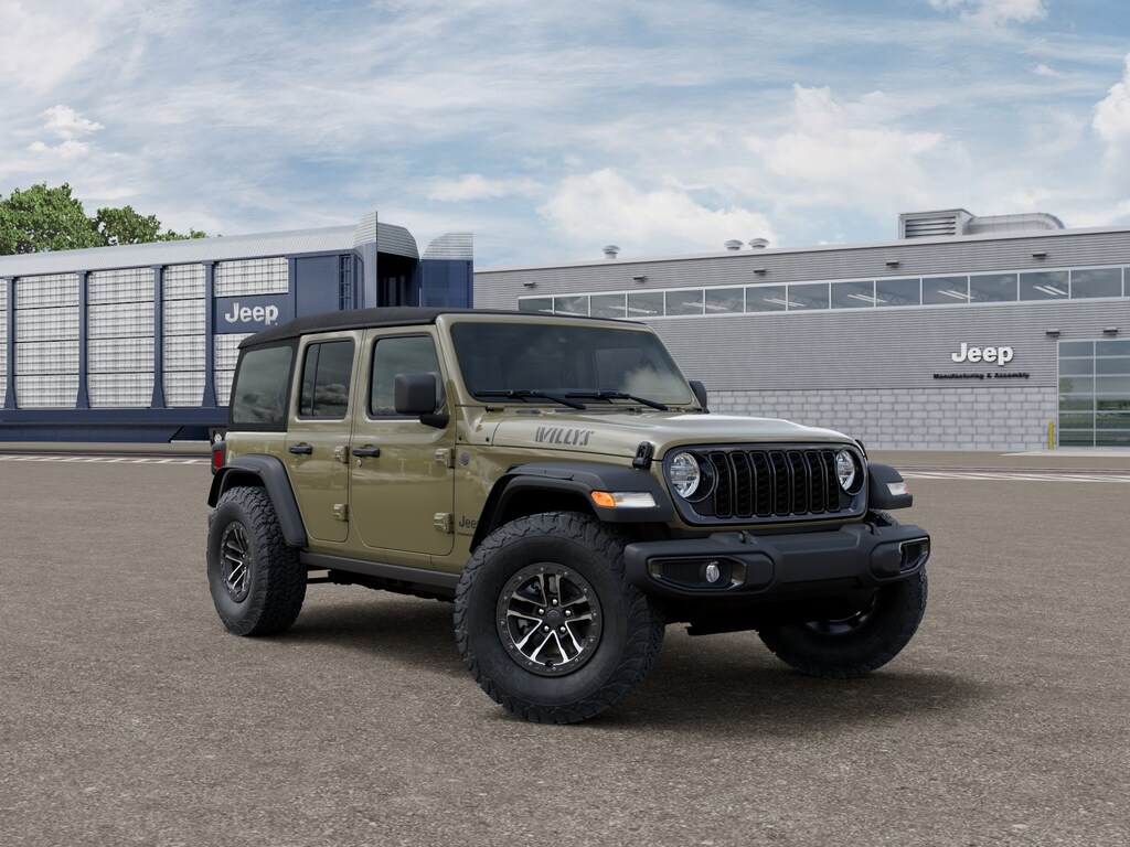 New 2026 Jeep Wrangler 4-DOOR WILLYS Sport Utility