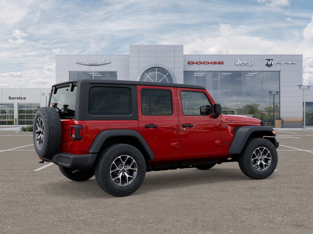 New 2025 Jeep Wrangler 4-DOOR SPORT S Sport Utility