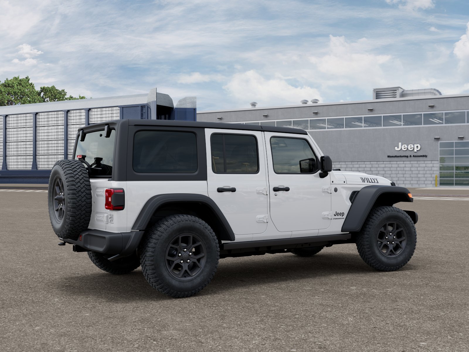 New 2027 Jeep Wrangler 4-DOOR WILLYS Sport Utility