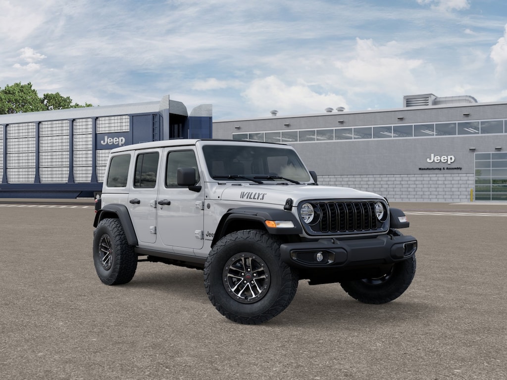 New 2025 Jeep Wrangler 4-DOOR WILLYS Sport Utility