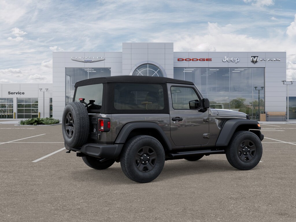 New 2025 Jeep Wrangler 2-DOOR SPORT Sport Utility