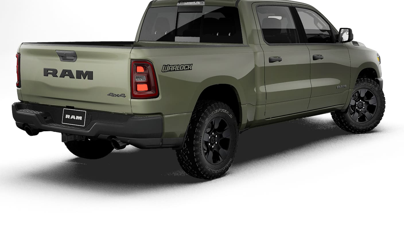 New 2027 Ram 1500 WARLOCK CREW CAB 4X4 5'7 BOX Pickup