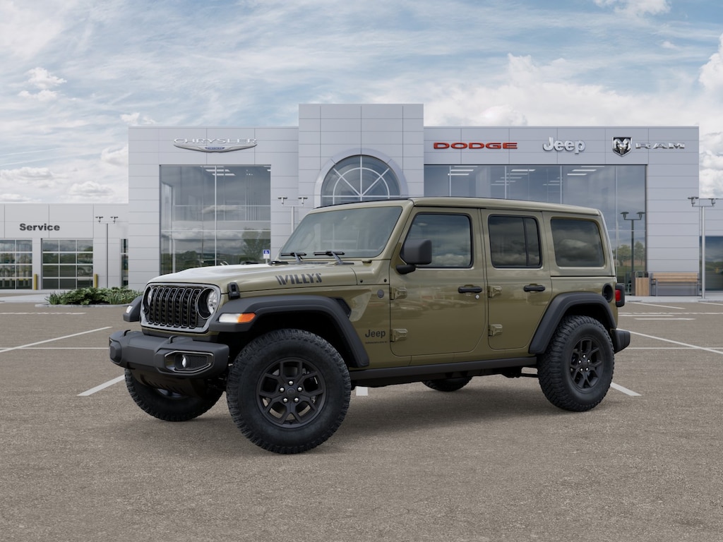 New 2025 Jeep Wrangler Willys Sport Utility