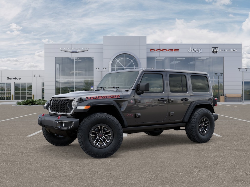 New 2025 Jeep Wrangler 4-DOOR RUBICON Sport Utility