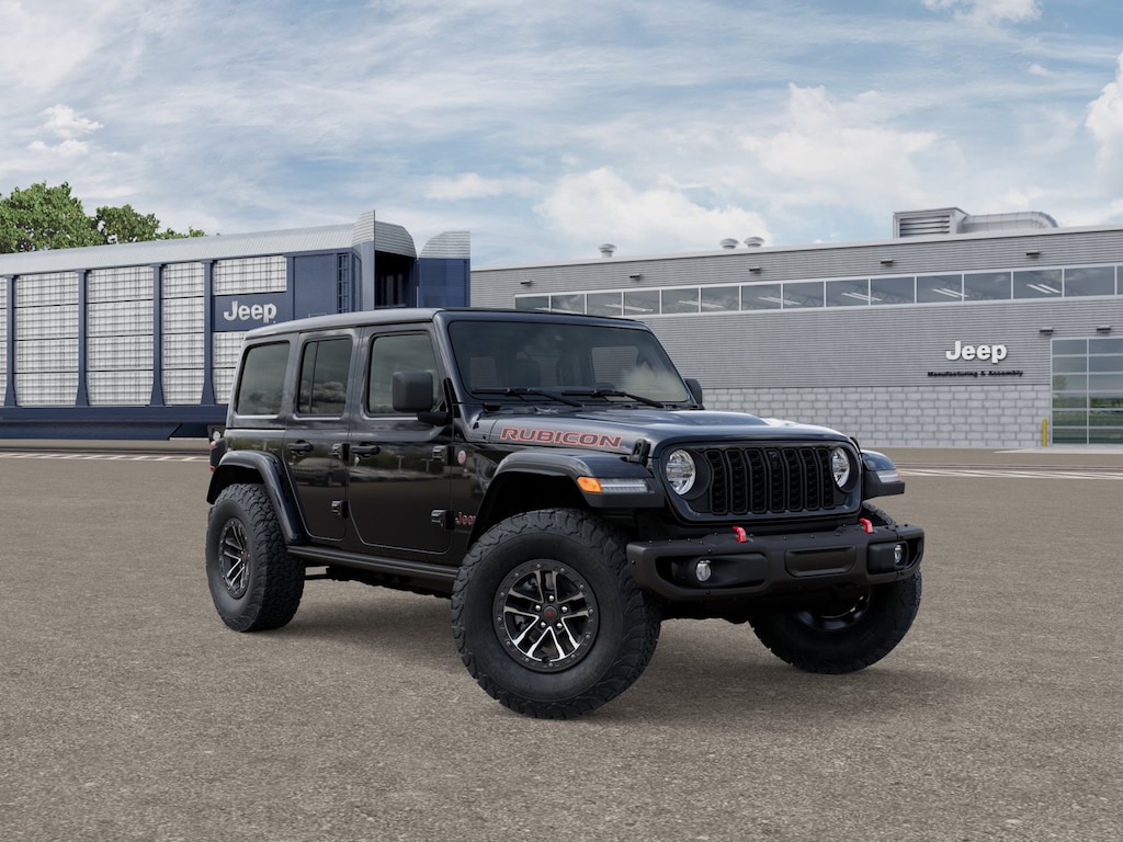 New 2025 Jeep Wrangler 4-DOOR RUBICON X Sport Utility