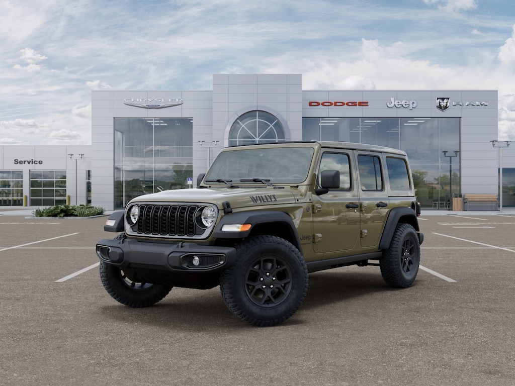 New 2026 Jeep Wrangler 4-DOOR WILLYS Sport Utility