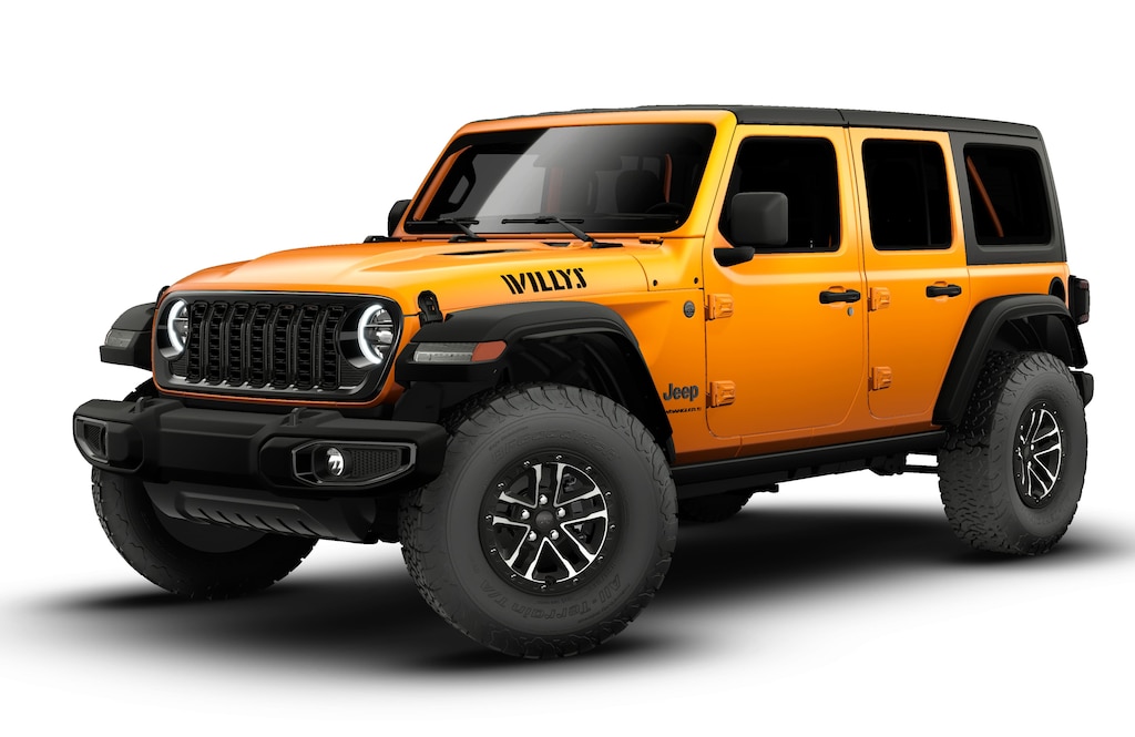 New 2026 Jeep Wrangler 4-DOOR WILLYS Sport Utility
