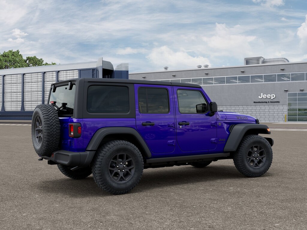 New 2026 Jeep Wrangler 4-DOOR WILLYS Sport Utility