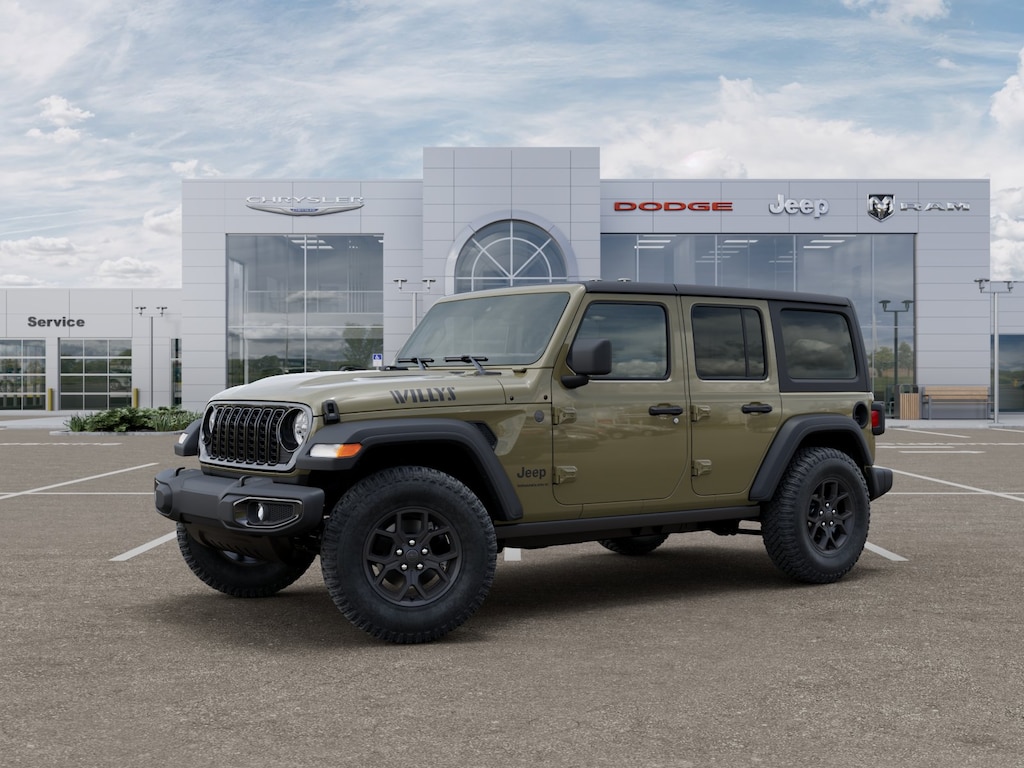 New 2026 Jeep Wrangler 4-Door Willys 4x4 SUV