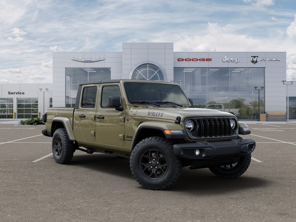 New 2025 Jeep Gladiator Willys Pickup
