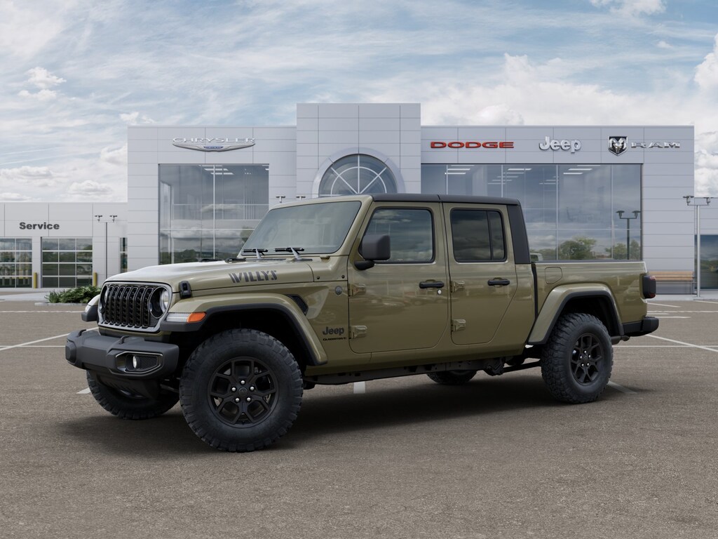 New 2025 Jeep Gladiator Willys Pickup