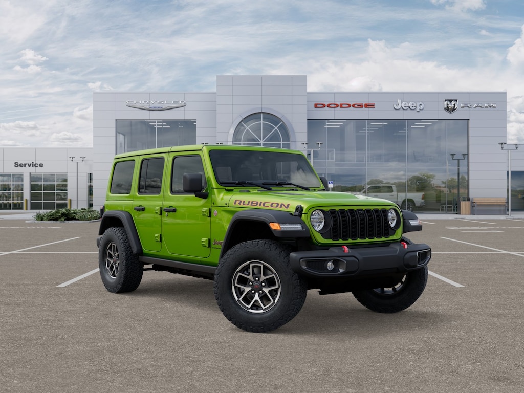 New 2025 Jeep Wrangler 4-DOOR RUBICON Sport Utility
