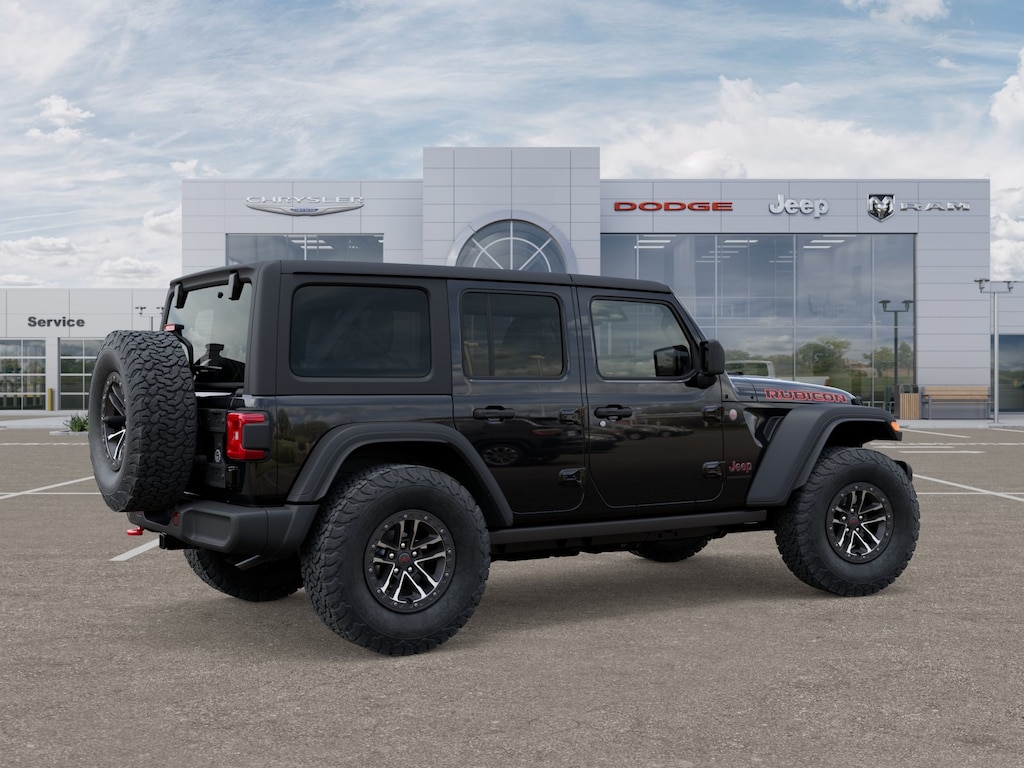 New 2025 Jeep Wrangler 4-DOOR RUBICON Sport Utility