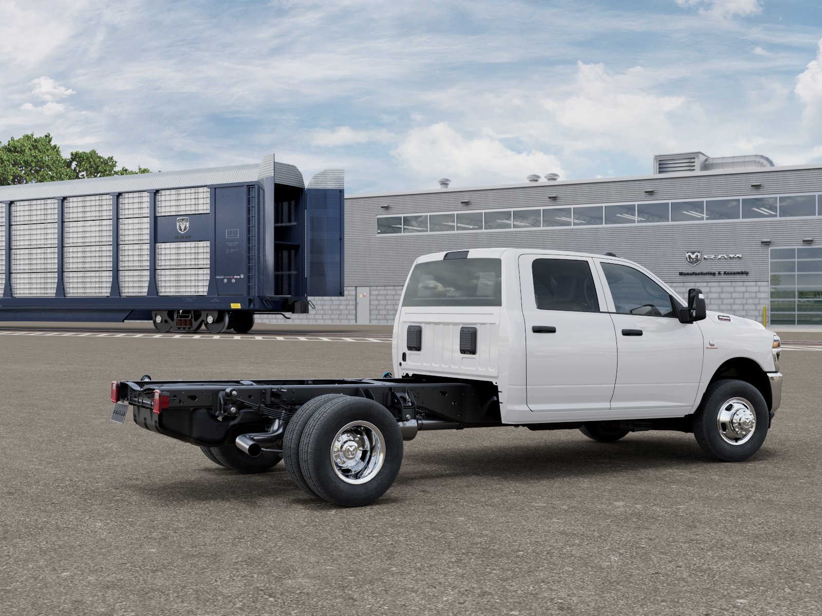 New 2027 Ram 3500 CREW CAB CHASSIS 4X4 Pickup