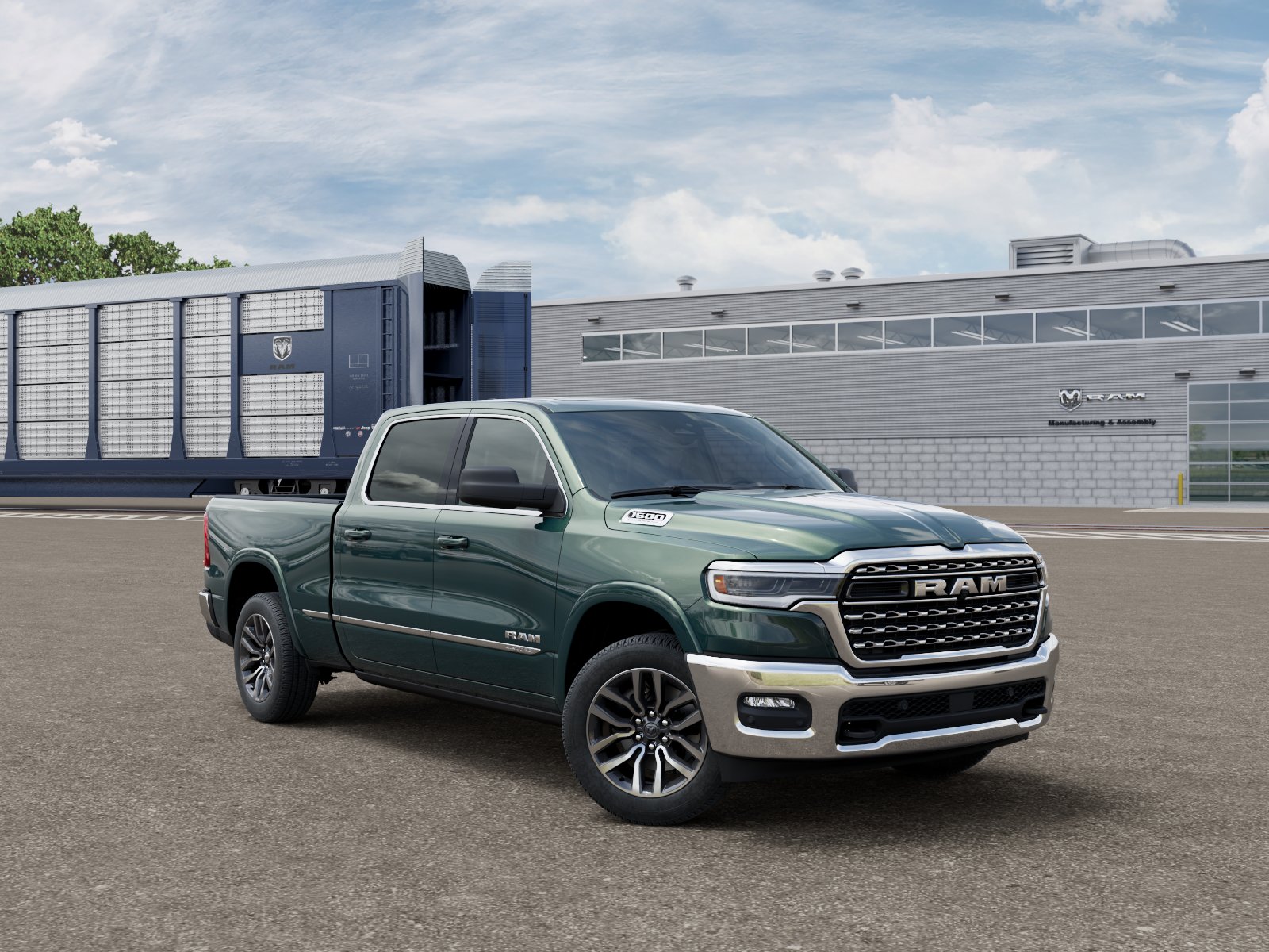 New 2027 Ram 1500 LIMITED CREW CAB 4X4 6'4 BOX Pickup