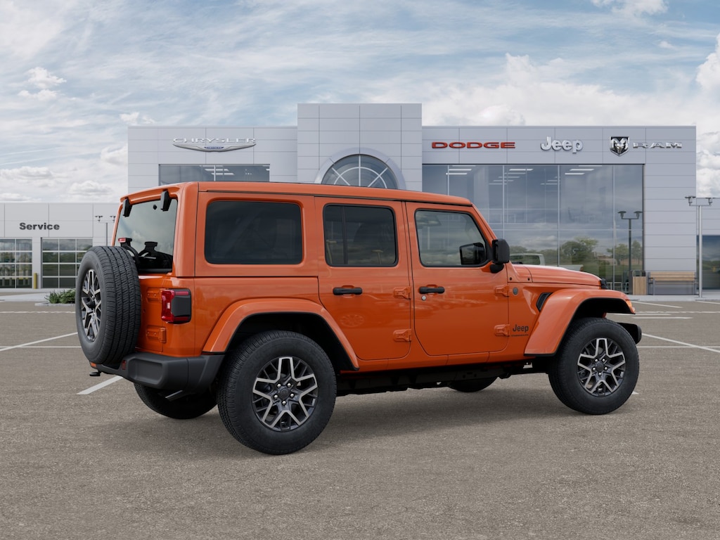 New 2025 Jeep Wrangler 4-DOOR SAHARA Sport Utility
