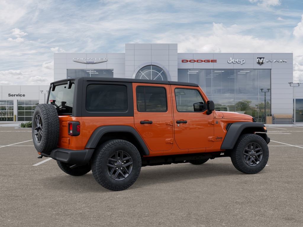 New 2025 Jeep Wrangler 4-DOOR SPORT S Sport Utility