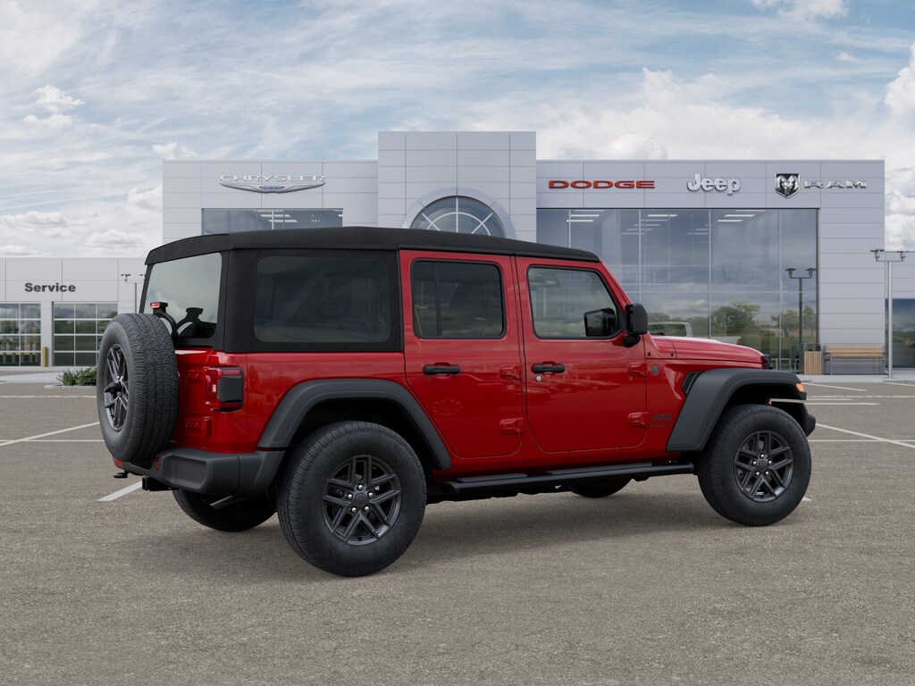 New 2025 Jeep Wrangler 4-DOOR SPORT S Sport Utility