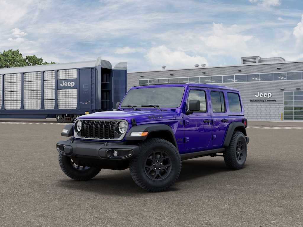 New 2026 Jeep Wrangler 4-DOOR WILLYS Sport Utility