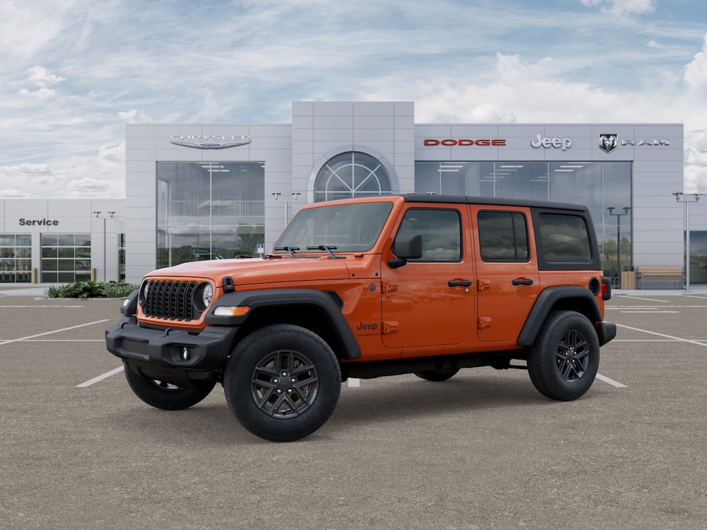 New 2025 Jeep Wrangler 4-DOOR SPORT S Sport Utility
