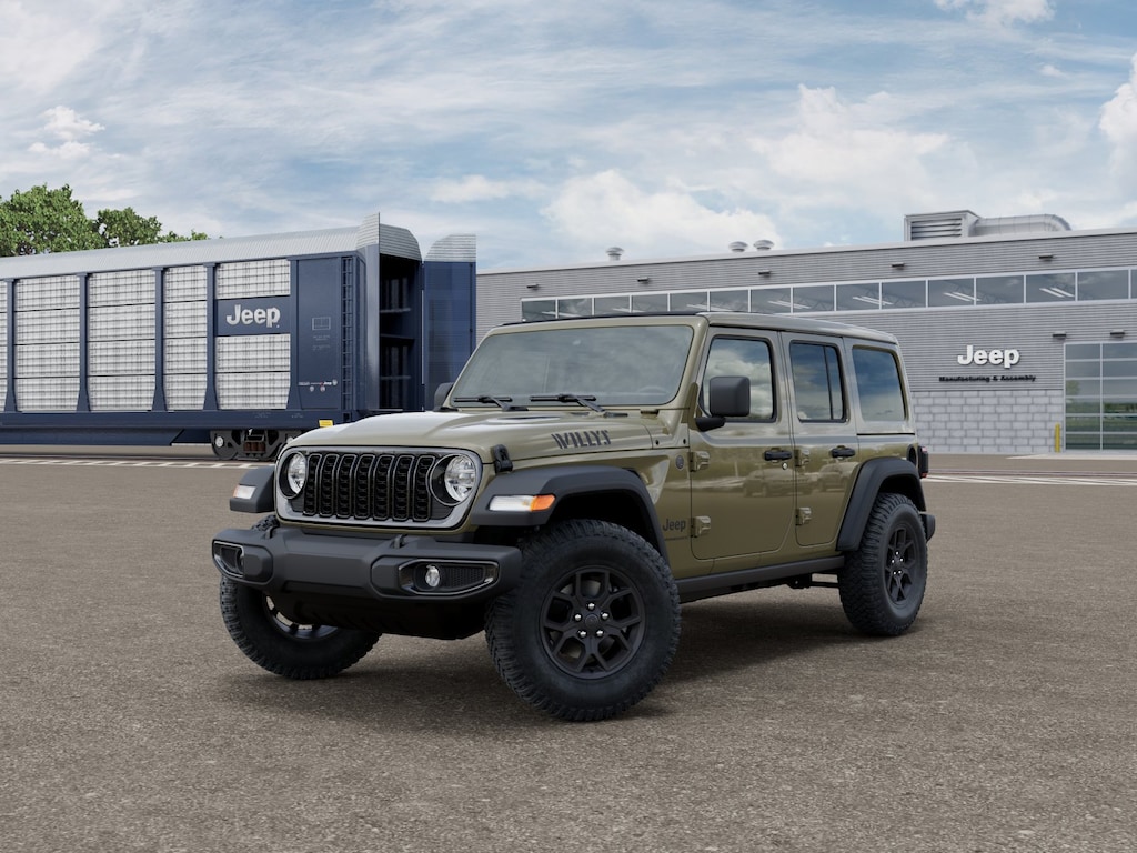 New 2026 Jeep Wrangler 4-Door Willys 4x4 SUV