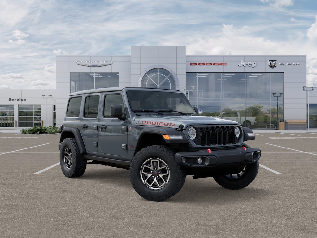 New 2025 Jeep Wrangler 4-DOOR RUBICON Sport Utility