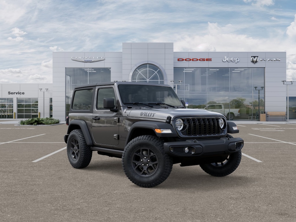 New 2025 Jeep Wrangler 2-DOOR WILLYS Sport Utility