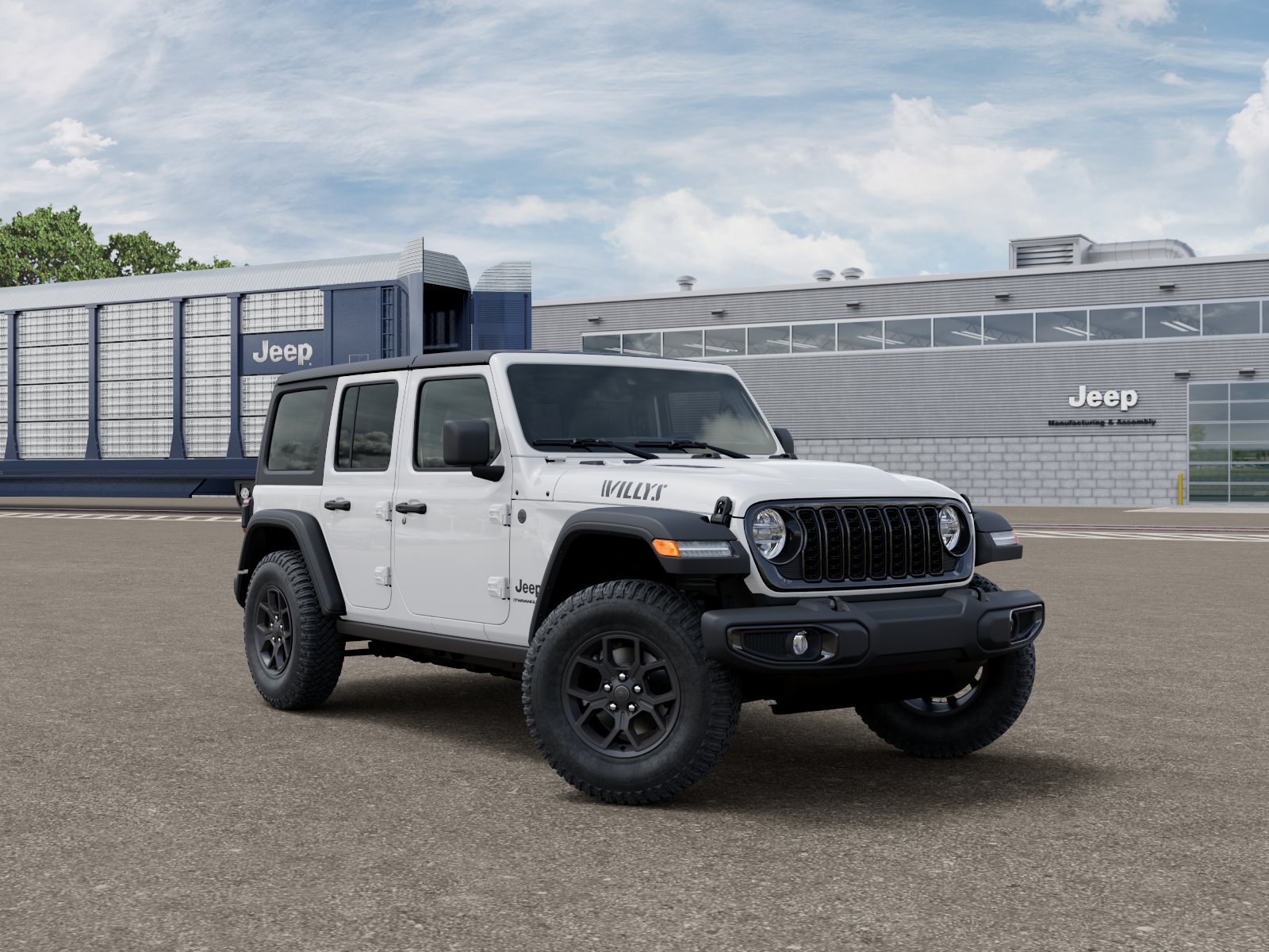 New 2027 Jeep Wrangler 4-DOOR WILLYS Sport Utility