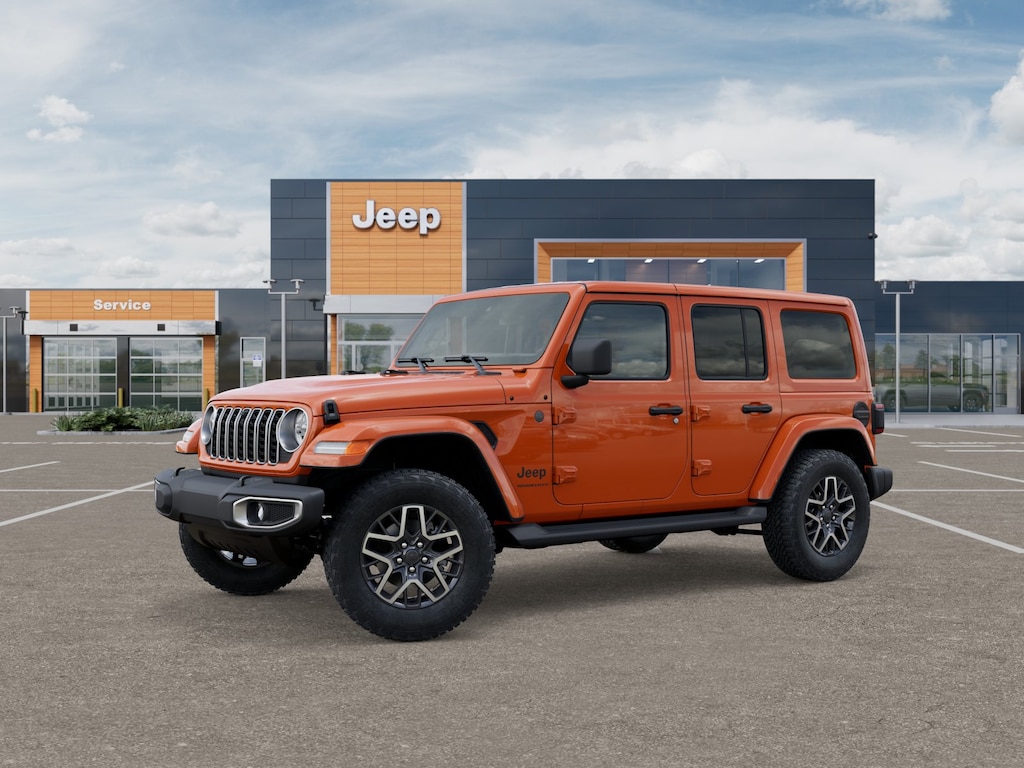 New 2025 Jeep Wrangler 4-DOOR SAHARA Sport Utility