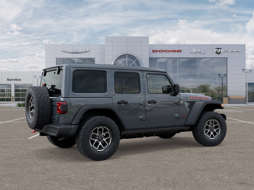 New 2025 Jeep Wrangler 4-DOOR RUBICON Sport Utility