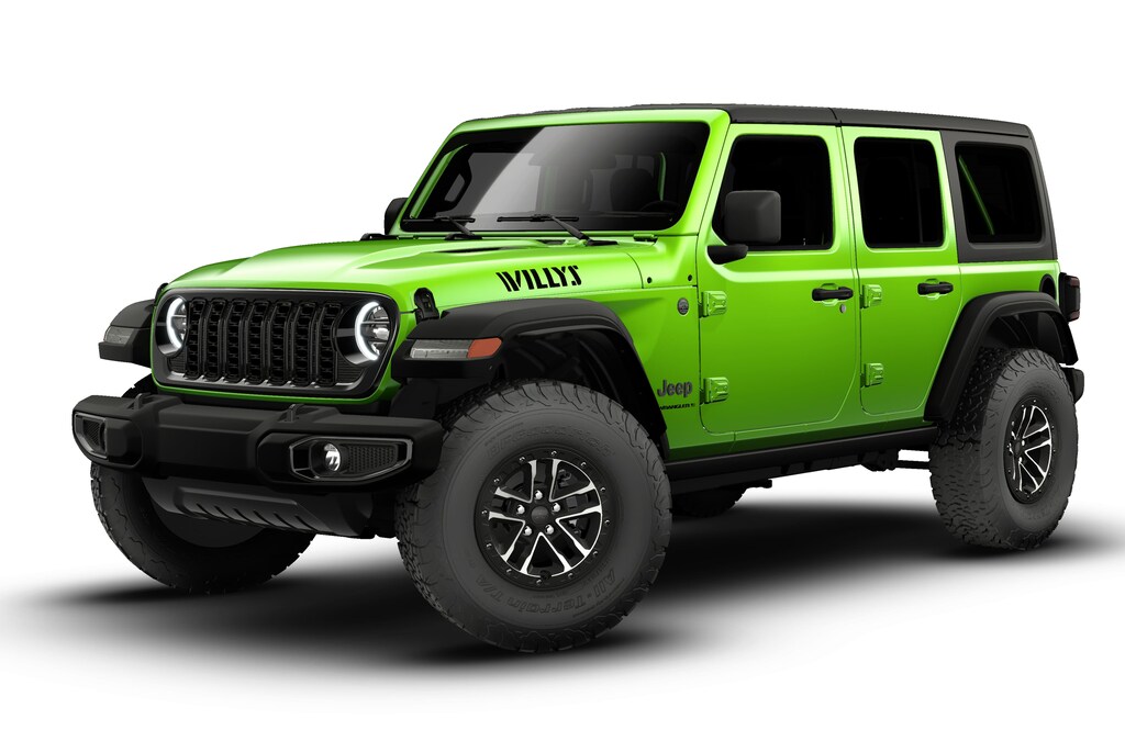 New 2026 Jeep Wrangler 4-DOOR WILLYS Sport Utility