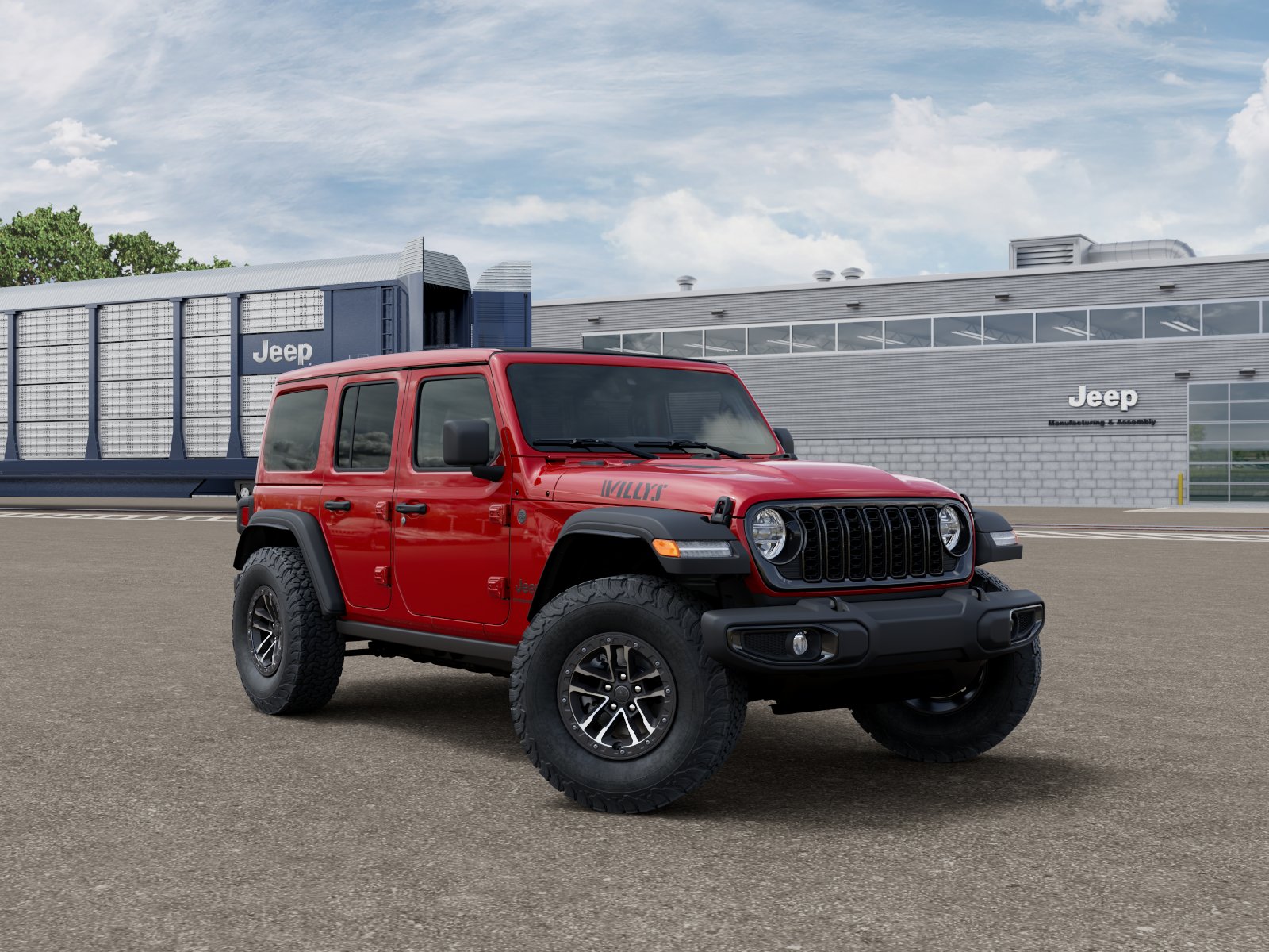 New 2027 Jeep Wrangler 4-DOOR WILLYS Sport Utility