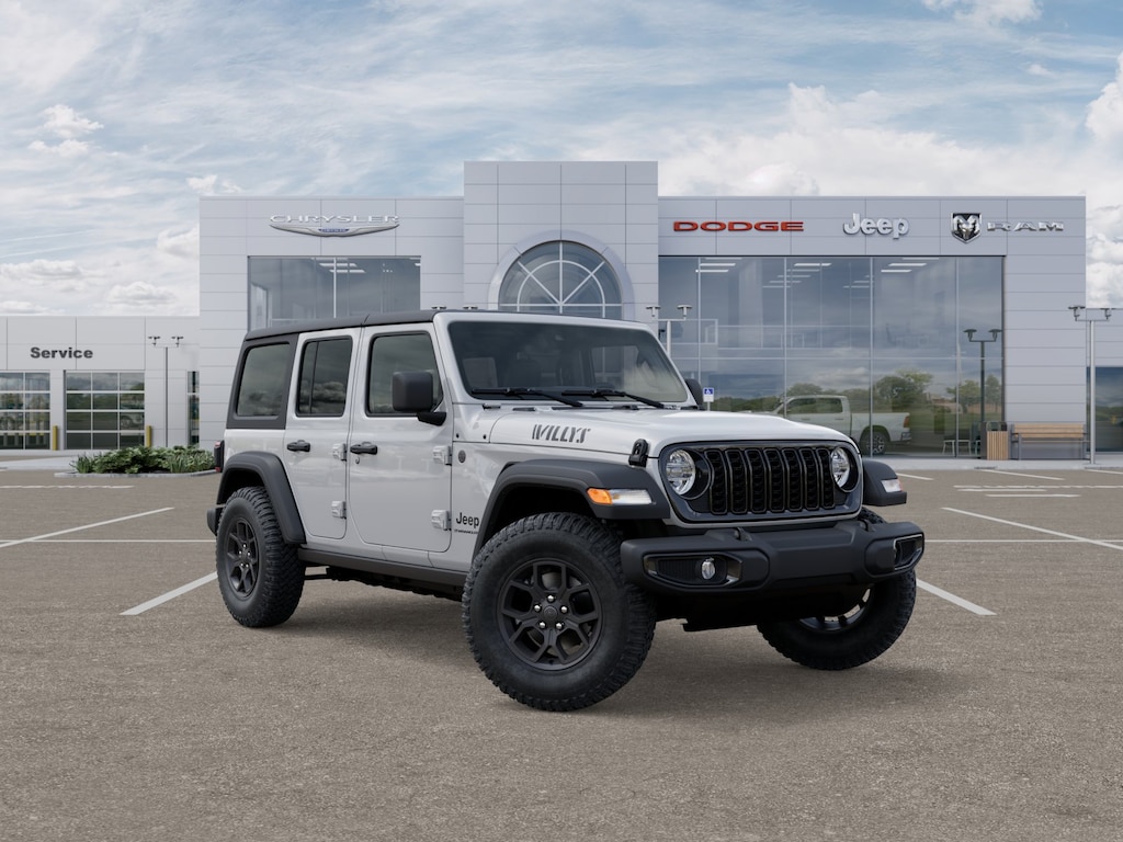 New 2025 Jeep Wrangler Willys Sport Utility
