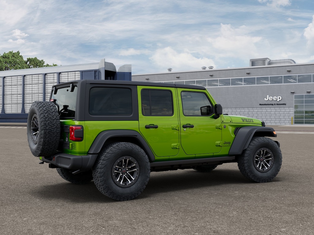New 2026 Jeep Wrangler Willys 4 Door 4x4 Sport Utility