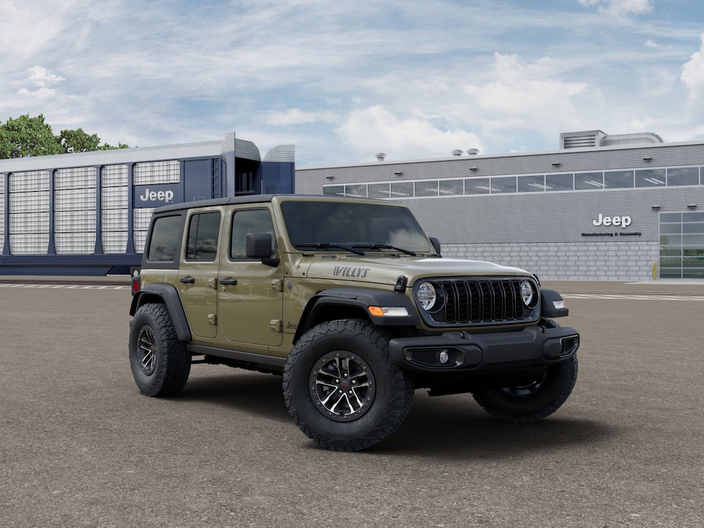 New 2026 Jeep Wrangler 4-DOOR WILLYS Sport Utility