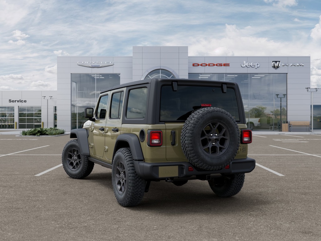 New 2026 Jeep Wrangler 4-Door Willys 4x4 SUV