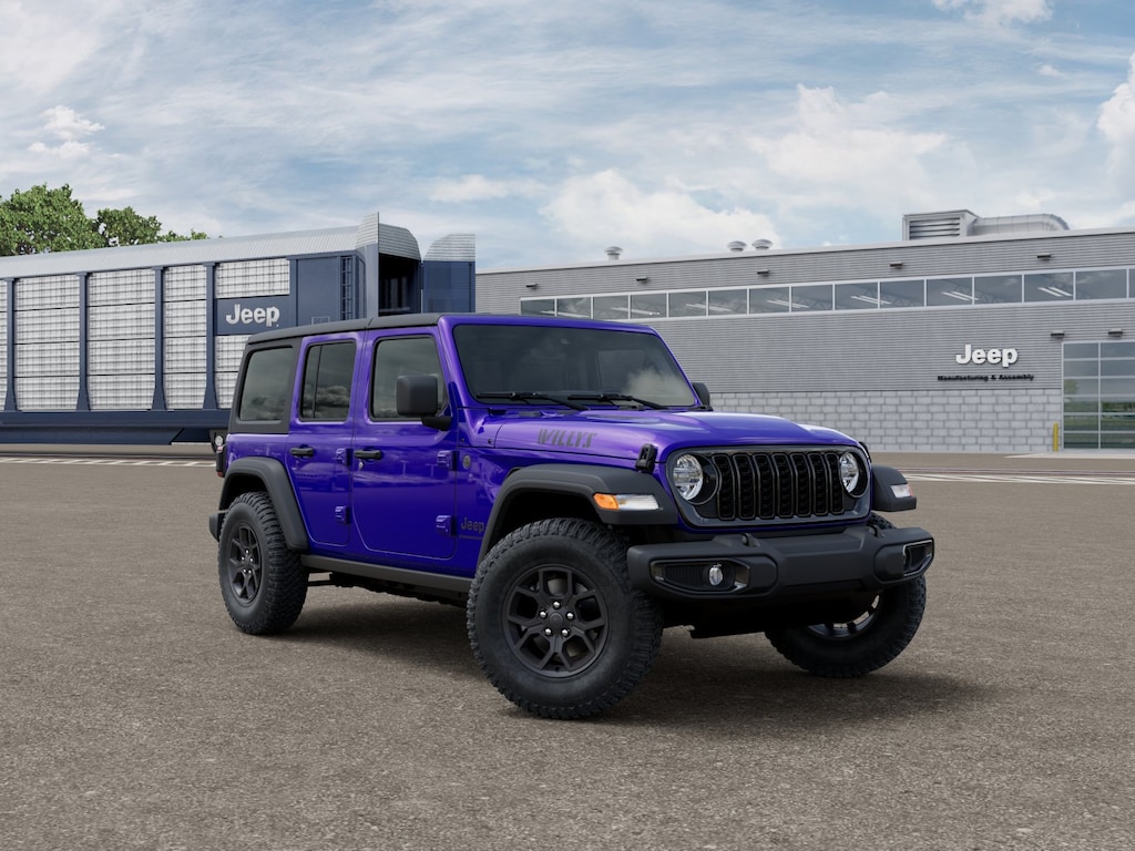 New 2026 Jeep Wrangler 4-DOOR WILLYS Sport Utility