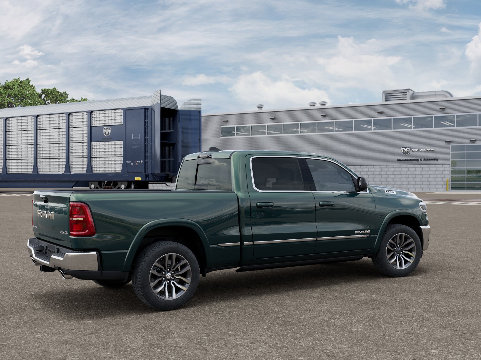 New 2027 Ram 1500 LIMITED CREW CAB 4X4 6'4 BOX Pickup