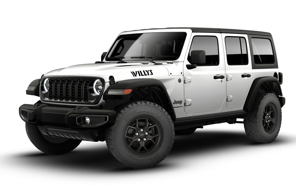 New 2026 Jeep Wrangler 4-DOOR WILLYS Sport Utility