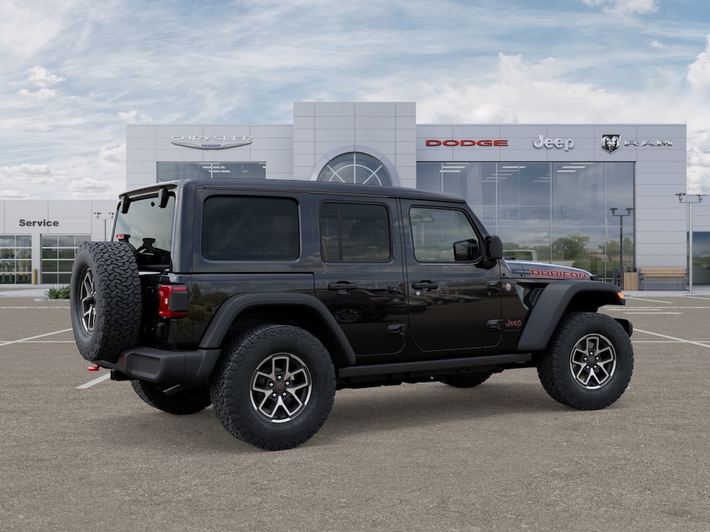New 2025 Jeep Wrangler 4-DOOR RUBICON Sport Utility