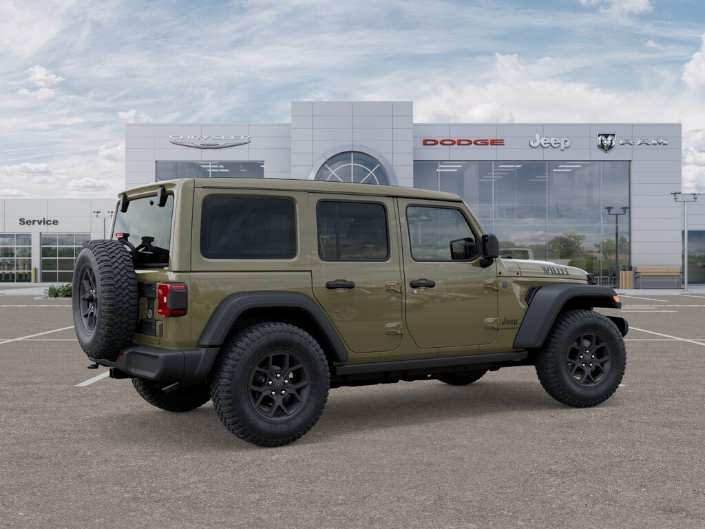 New 2025 Jeep Wrangler Willys Sport Utility