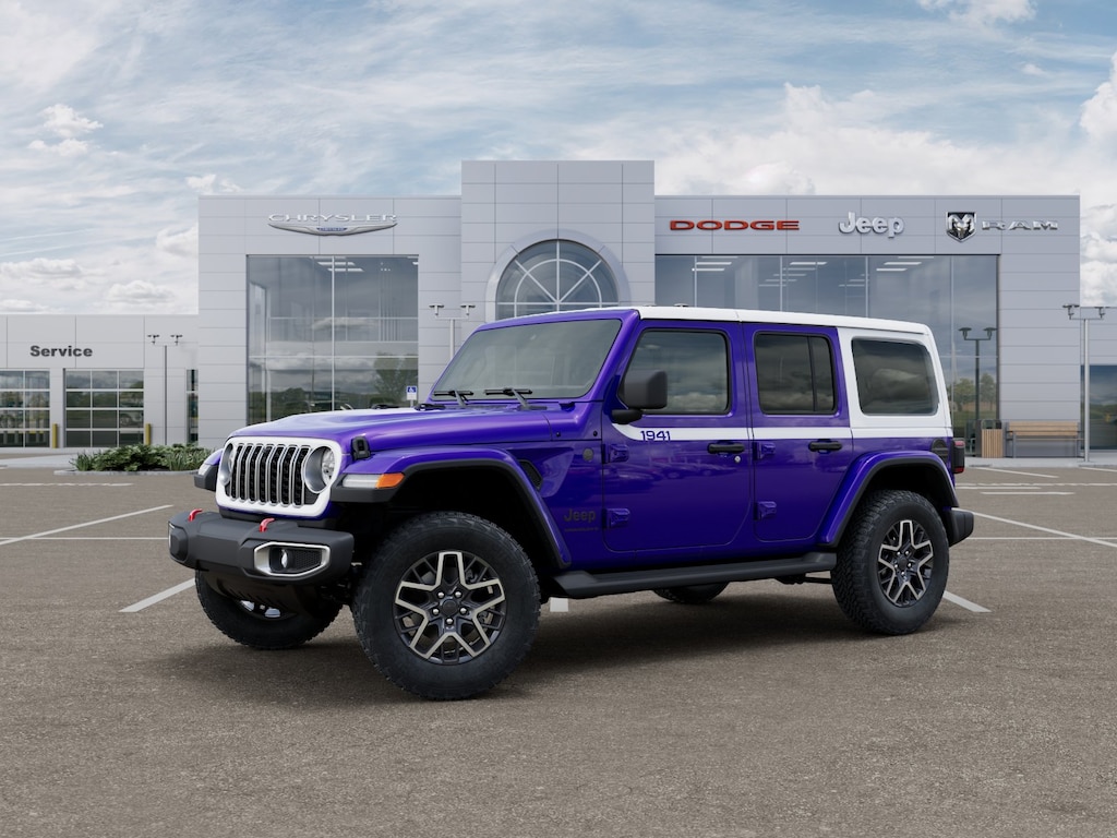 New 2026 Jeep Wrangler 4-DOOR SAHARA Sport Utility