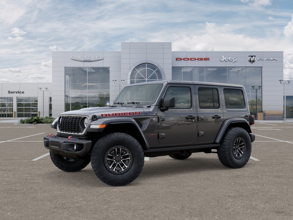 New 2025 Jeep Wrangler 4-DOOR RUBICON X Sport Utility